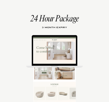 24 Hr Shopify Website Development Package